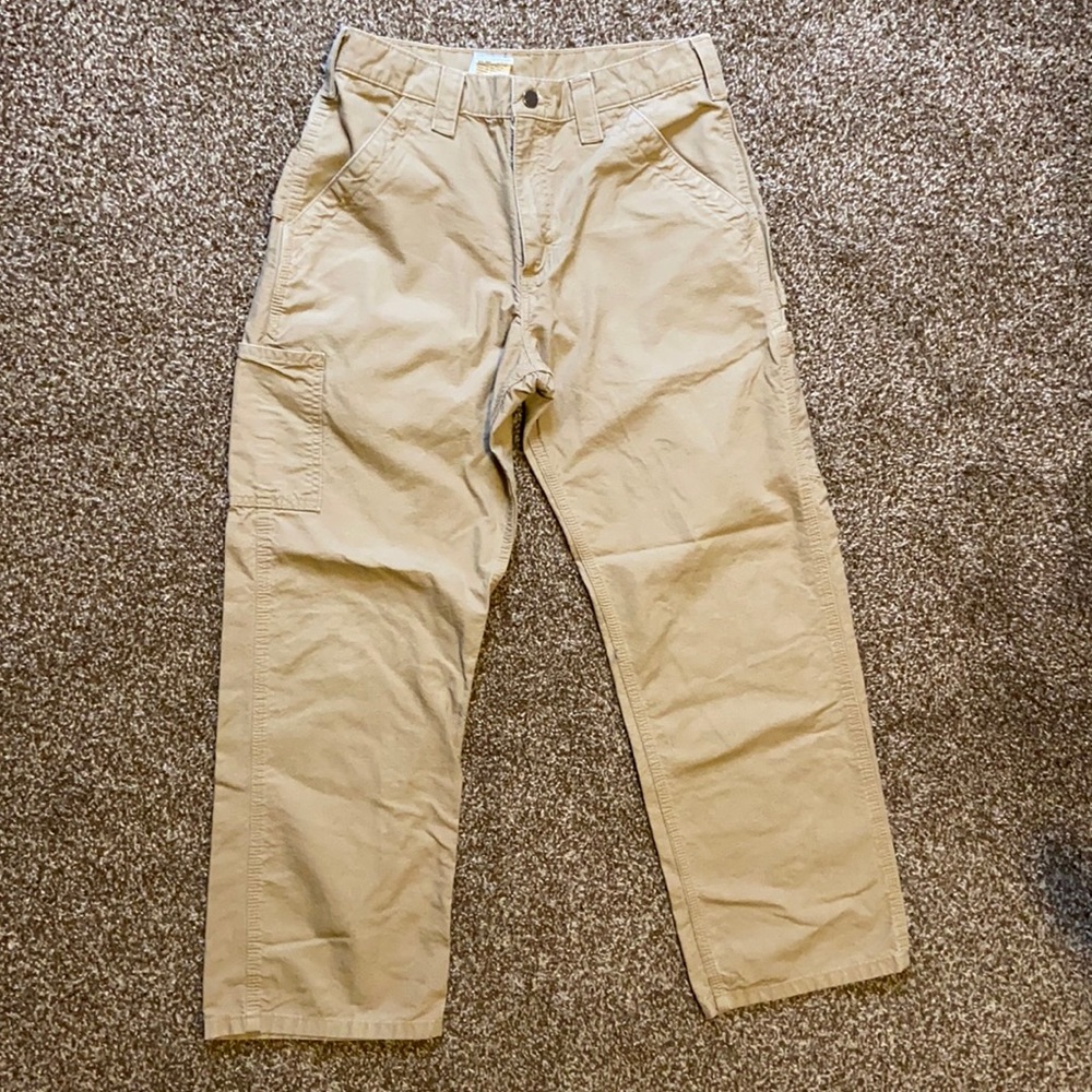 Carhartt-carpenters/ utility/ cargo khaki 31x28